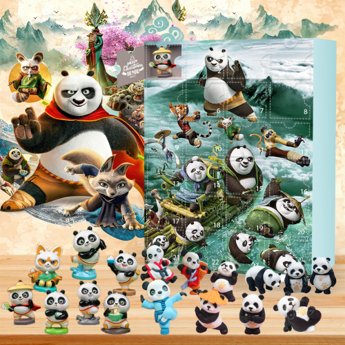 Kung Fu Panda Advent Calendar -- The One With 24 Little Doors