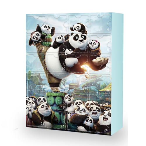 2025 Kung Fu Panda Advent Calendar -- The One With 24 Little Doors