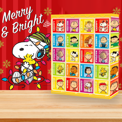 Snoopy Advent Calendar -- The One With 24 Little Doors
