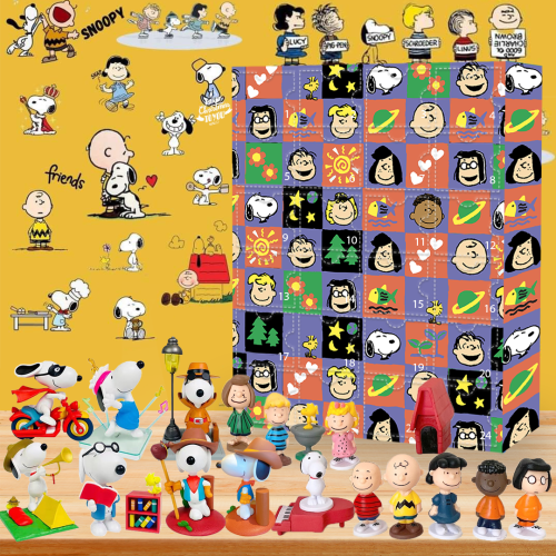 2024 Snoopy Advent Calendar -- The One With 24 Little Doors