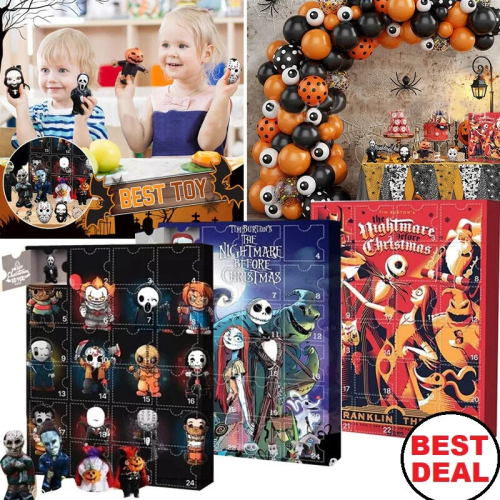 Halloween Horror Advent Calendar🎁24 Gifts Are In It