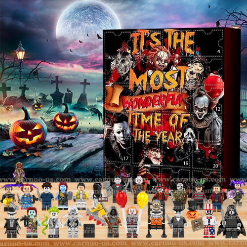 Halloween Horror Movie Characters Advent Calendar🎁24 Gifts Are In It