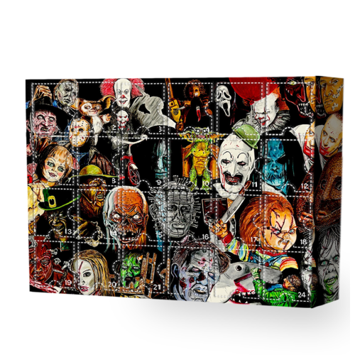 Halloween Horror Movie Characters Advent Calendar24 Gifts Are In It
