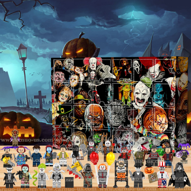 Halloween Horror Movie Characters Advent Calendar🎁24 Gifts Are In It