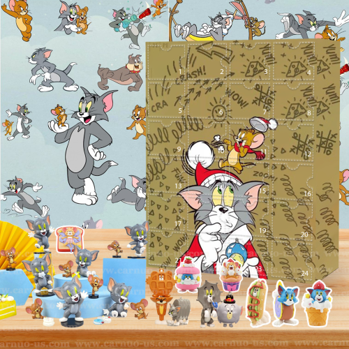 Tom and Jerry Advent Calendar🎁24 Gifts Are In It