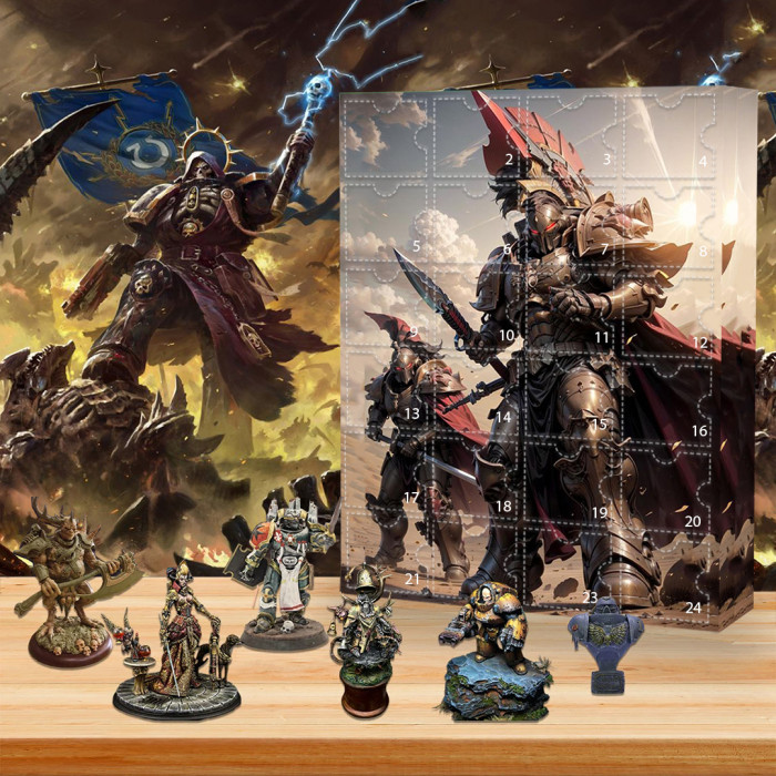 Warhammer 40K Advent Calendar24 Gifts Are In It