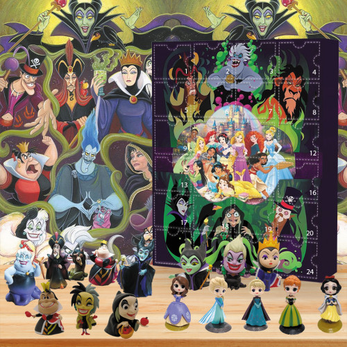 Princess & Villain Advent Calendar -- The One With 24 Little Doors