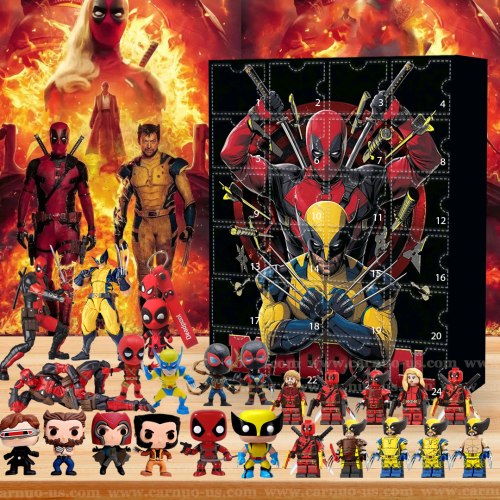 Deadpool & Wolverine Advent Calendar🎁24 Gifts Are In It