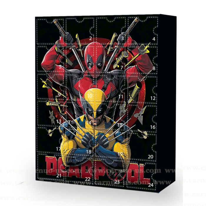 Deadpool & Wolverine Advent Calendar🎁24 Gifts Are In It