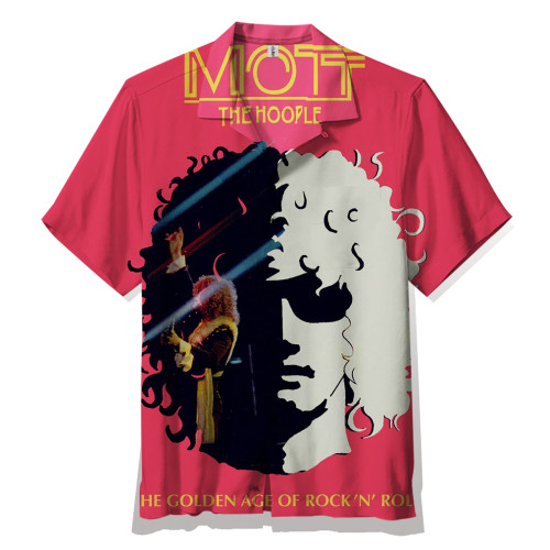 Mott the Hoople-Golden Age Of Rock N Roll | Unisex Hawaiian Shirt