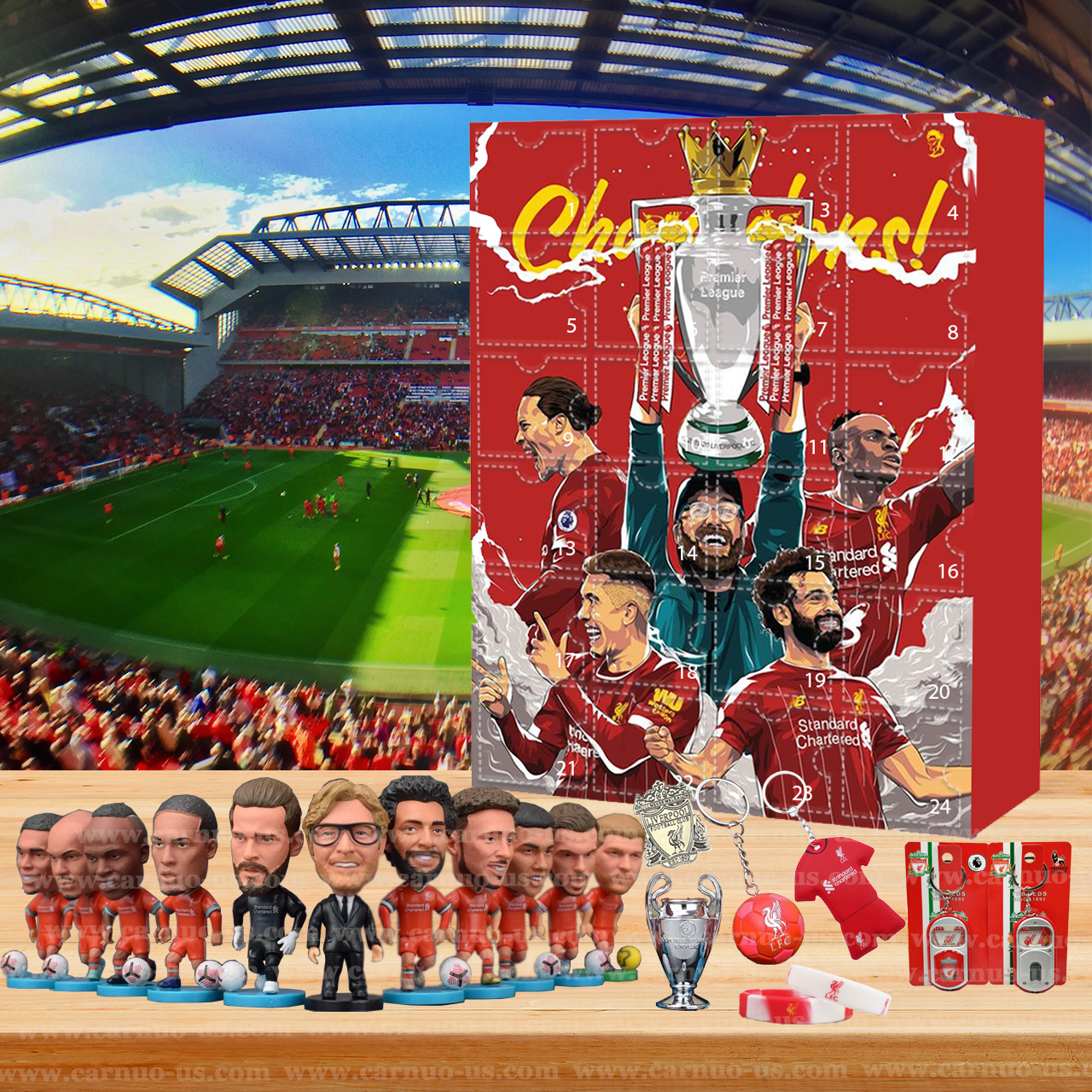 Liverpool Football Club Advent Calendar The One With 24 Little Doors liverpool-football-club-advent-calendar-the-one-with-24-little-doors
