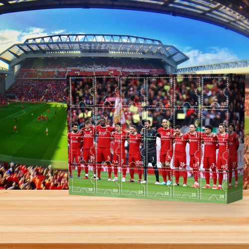 Liverpool Football Club Advent Calendar -- The One With 24 Little Doors