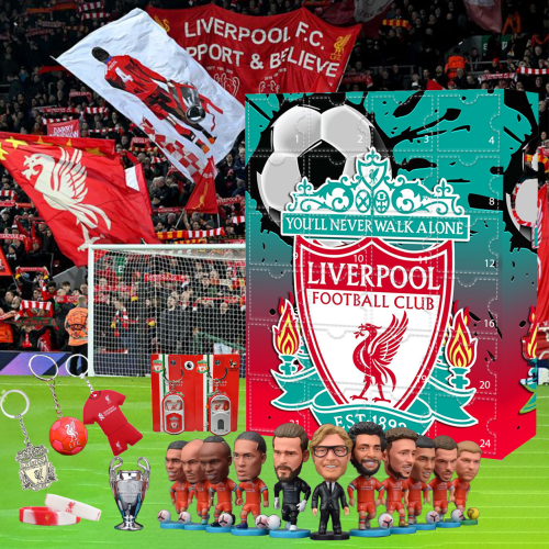Liverpool Football Club Advent Calendar -- The One With 24 Little Doors