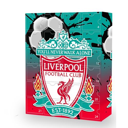 Liverpool Football Club Advent Calendar -- The One With 24 Little Doors