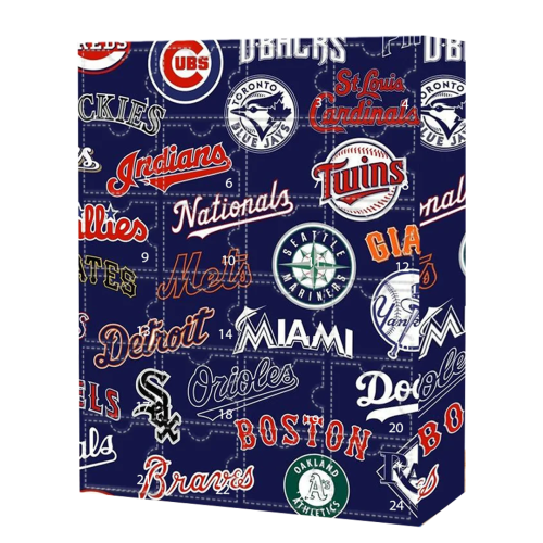 2024 MLB Advent calendar-- The One With 24 Little Doors