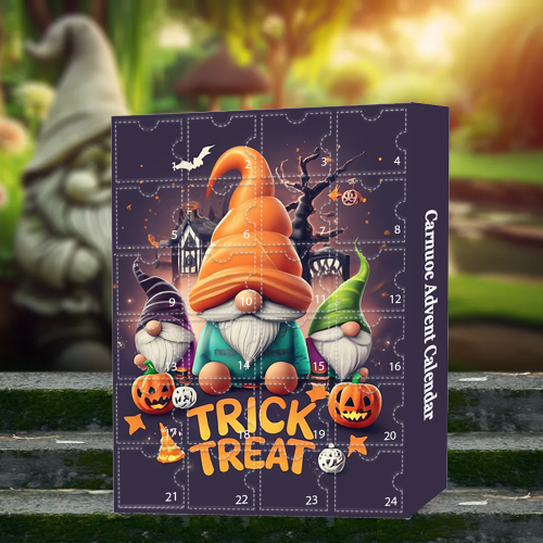 Garden Gnomes Festival Advent calendar-- The One With 24 Little Doors