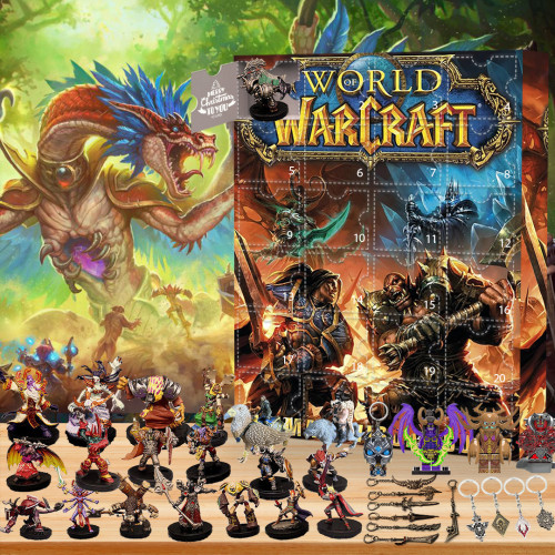 World of Warcraft Advent Calendar -- The One With 24 Little Doors