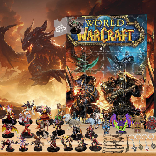 World of Warcraft Advent Calendar -- The One With 24 Little Doors