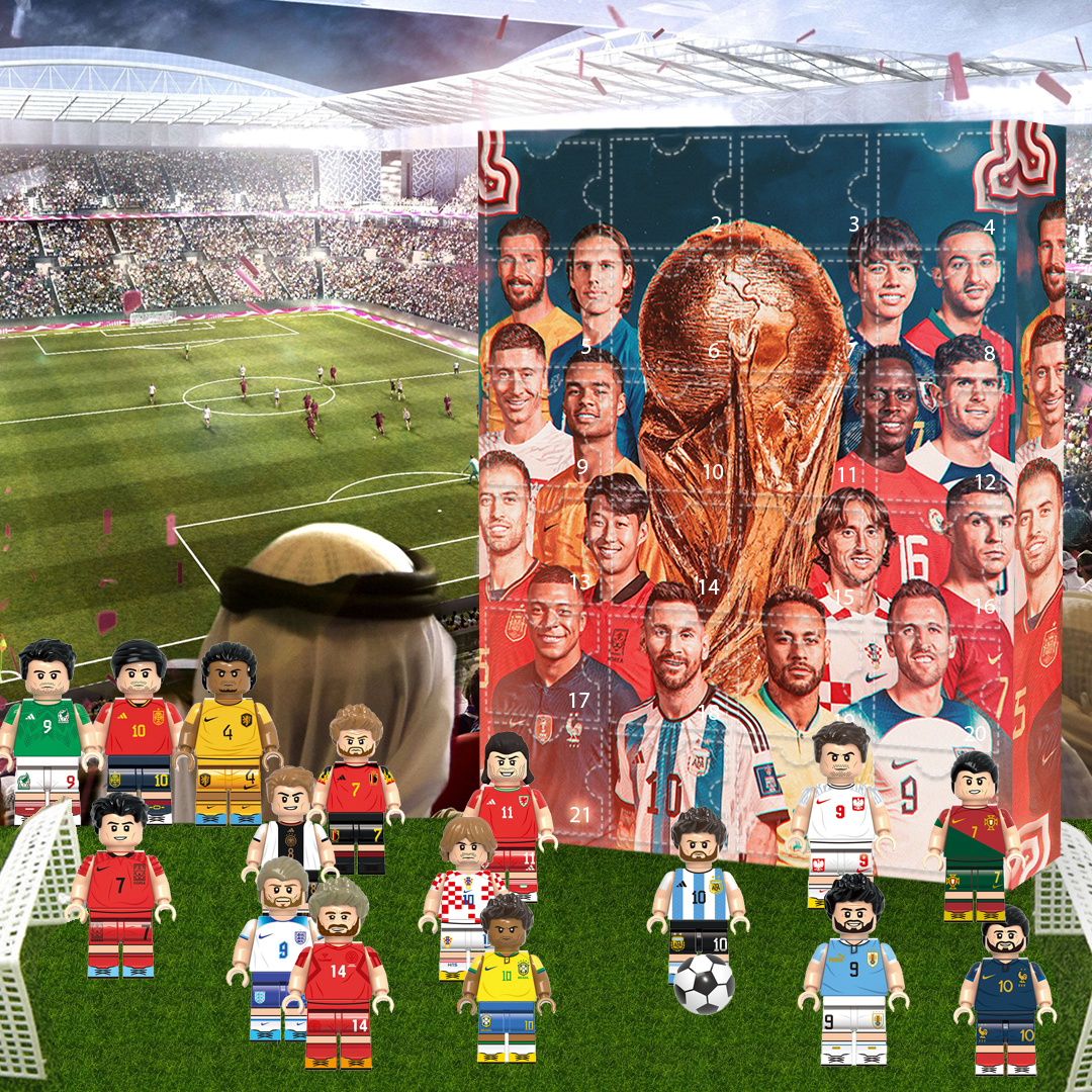 World Cup Advent Calendar The One With 24 Little Doors