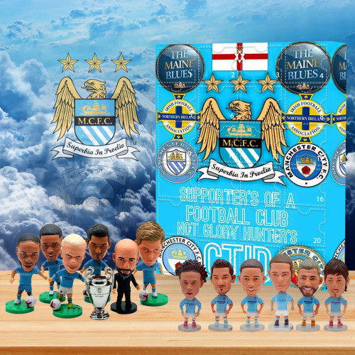 Manchester City Advent Calendar -- The One With 24 Little Doors
