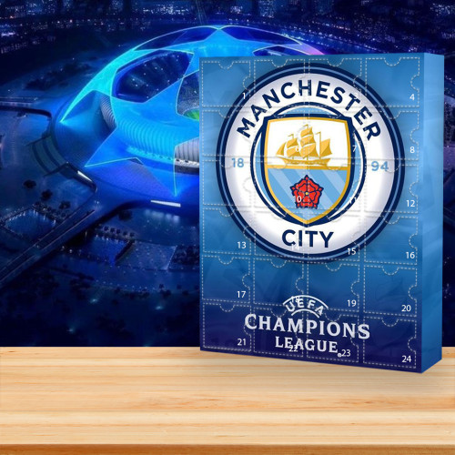 Manchester City Advent Calendar -- The One With 24 Little Doors