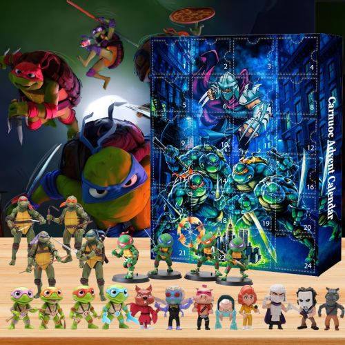 Teenage Mutant Ninja Turtles Advent Calendar -- The One With 24 Little Doors