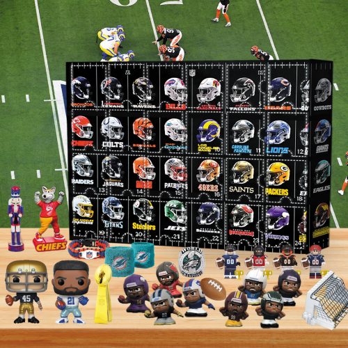 NFL Advent Calendar -- The One With 24 Little Doors