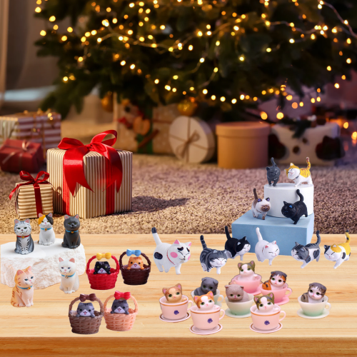 Cat Advent Calendar -- The One With 24 Little Doors