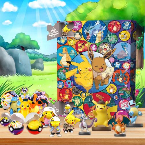 Pokémon Advent Calendar -- The One With 24 Little Doors