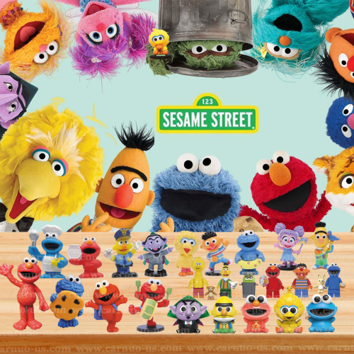 Sesame Street Advent calendar-- The One With 24 Little Doors