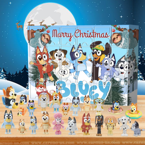 🎄Bluey Christmas Advent Calendar 2024- The One With 24 Little Doors