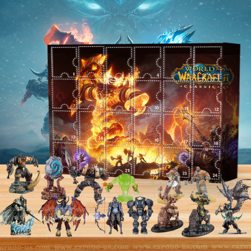 World of Warcraft Advent Calendar -- The One With 24 Little Doors