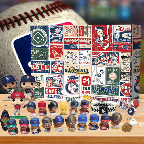 MLB 2024 Advent calendar-- The One With 24 Little Doors