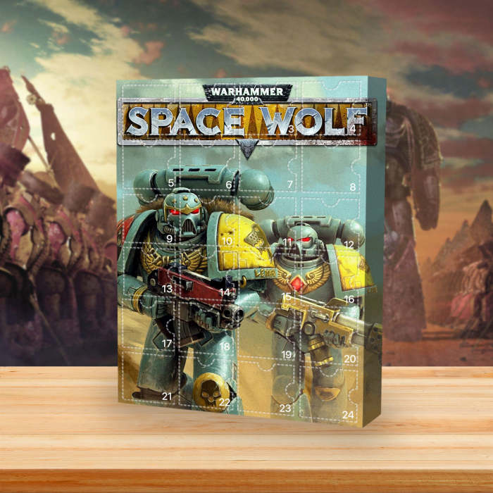 Warhammer 40K 2025 Advent Calendar24 Gifts Are In It