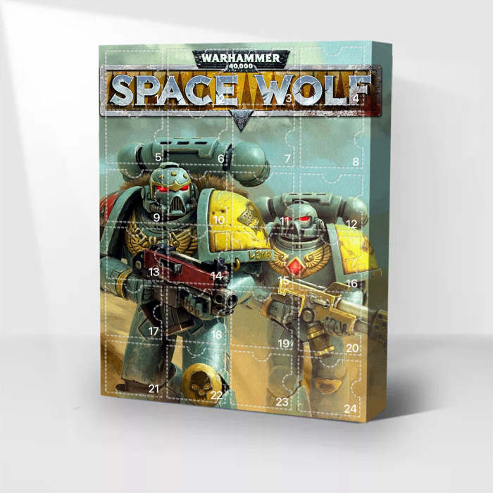 Warhammer 40K 2025 Advent Calendar24 Gifts Are In It