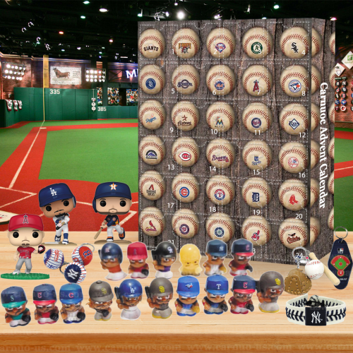 MLB 2024 Advent calendar-- The One With 24 Little Doors