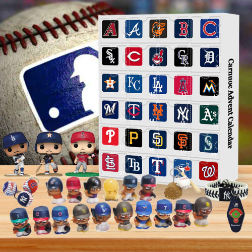 MLB 2024 Advent calendar-- The One With 24 Little Doors