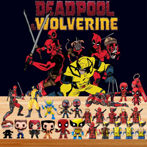 Deadpool & Wolverine 2024 Advent Calendar🎁24 Gifts Are In It