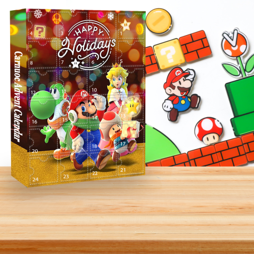 Super Mario 2024 Advent Calendar -- The One With 24 Little Doors