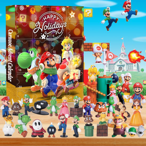 Super Mario 2024 Advent Calendar -- The One With 24 Little Doors
