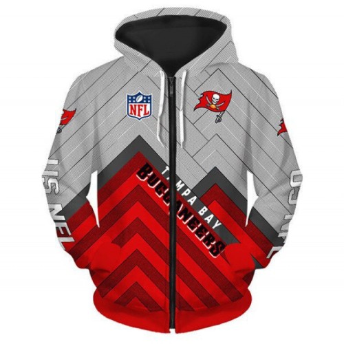 Tampa Bay Buccaneers | NFL team zipper Hoodie