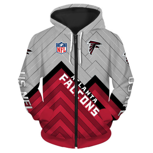 Atlanta Falcons | NFL team zipper Hoodie