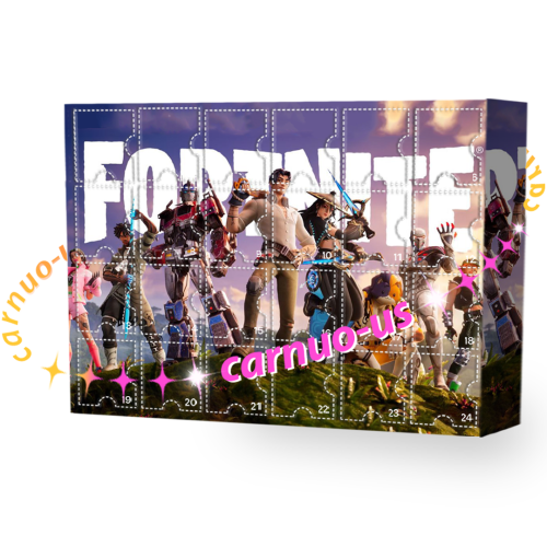 NEW Fortnite Advent Calendar -- The One With 24 Little Doors