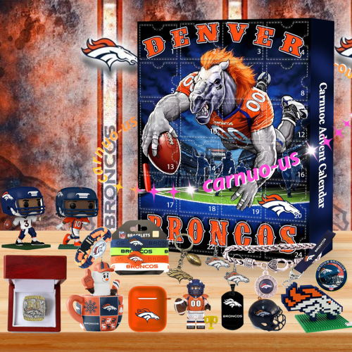 Denver Broncos Advent Calendar -- The One With 24 Little Doors