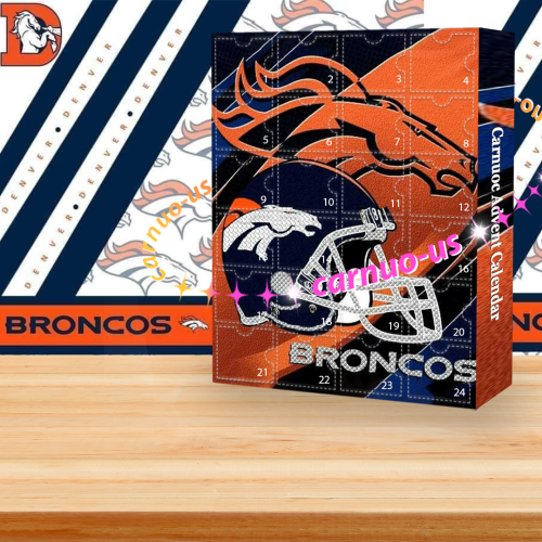 Denver Broncos Advent Calendar -- The One With 24 Little Doors