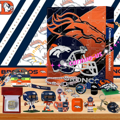 Denver Broncos Advent Calendar -- The One With 24 Little Doors