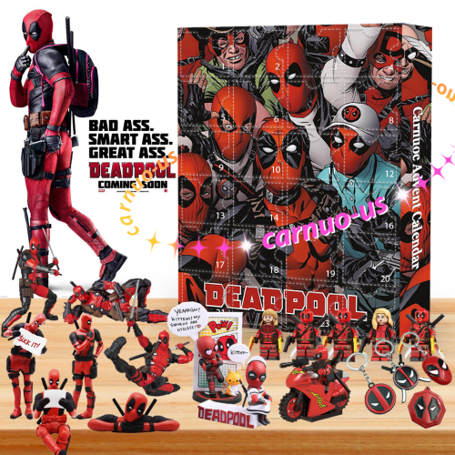 Deadpool  2024 Advent Calendar🎁24 Gifts Are In It