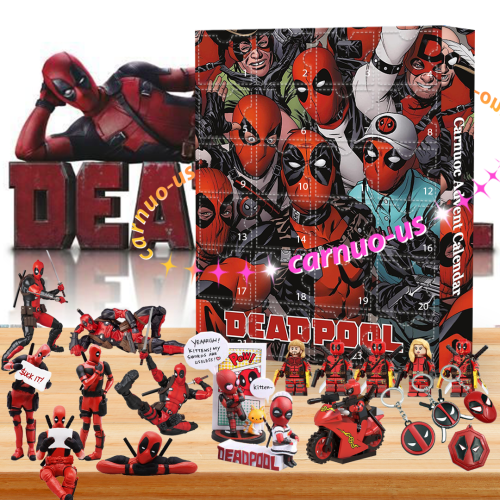 Deadpool  2024 Advent Calendar🎁24 Gifts Are In It