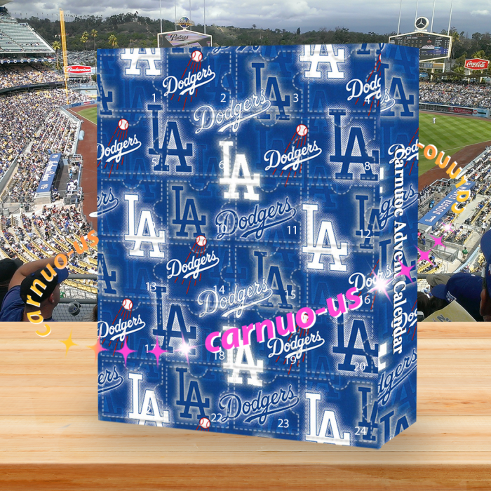 Los Angeles Dodgers 2024 Advent Calendar -- The One With 24 Little Doors
