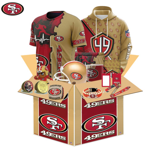 San Francisco 49ers BOX – The Best Gifts Pack for NFL Fans